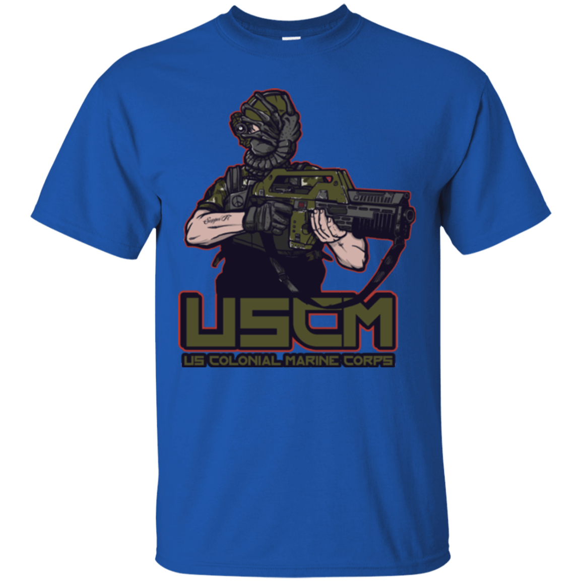 T-Shirts Royal / Small Colonial Facehugger T-Shirt