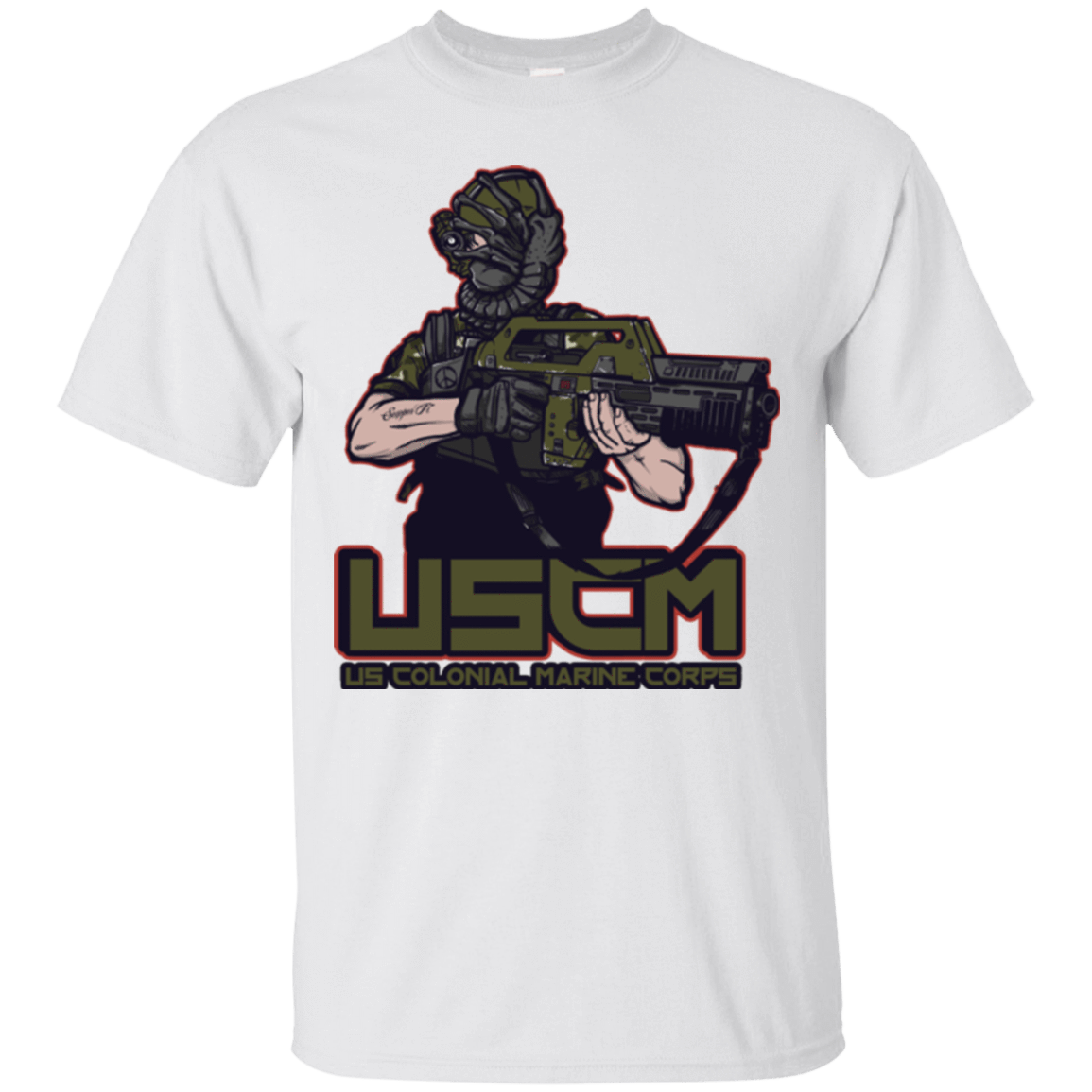 T-Shirts White / Small Colonial Facehugger T-Shirt