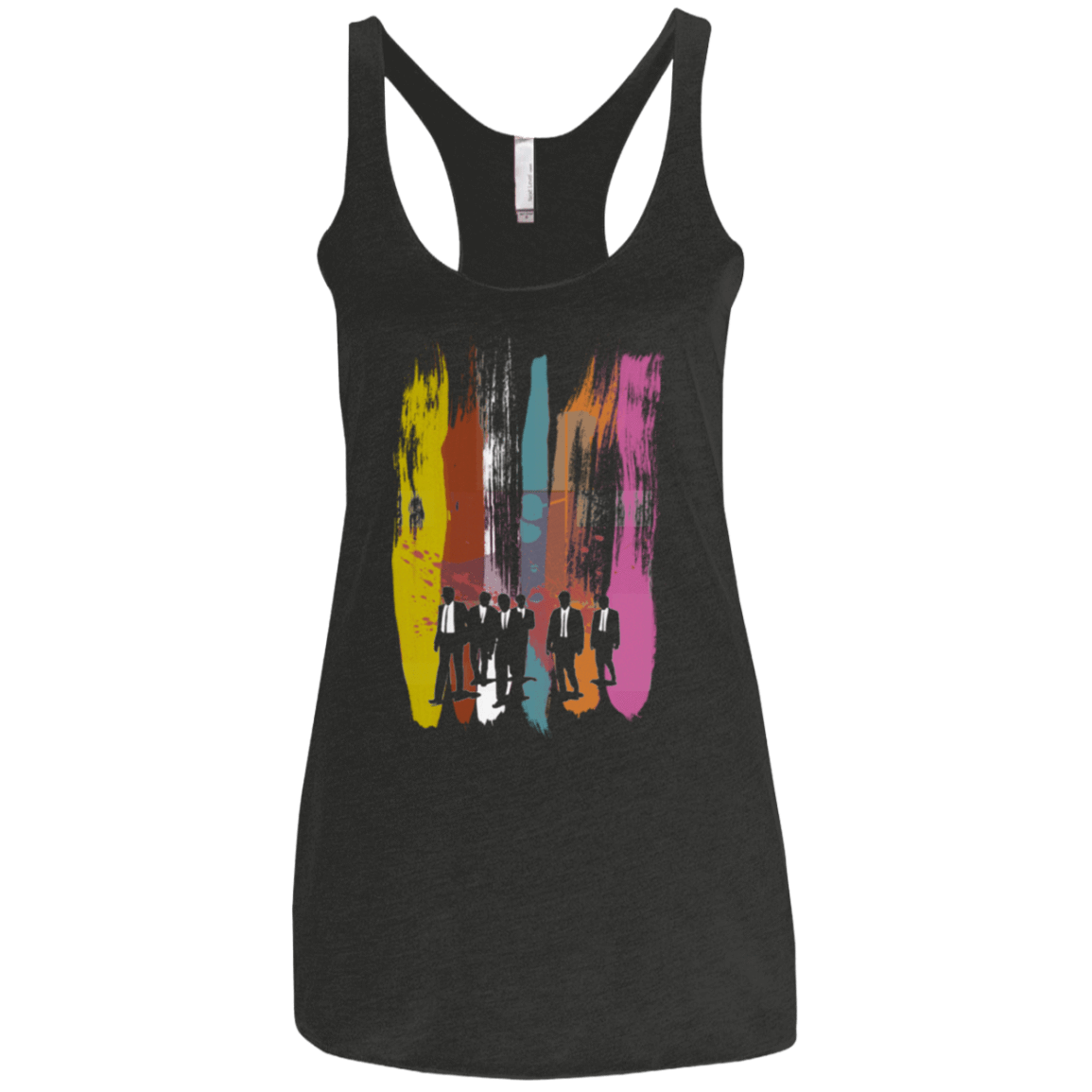 T-Shirts Vintage Black / X-Small Color Thieves Women's Triblend Racerback Tank