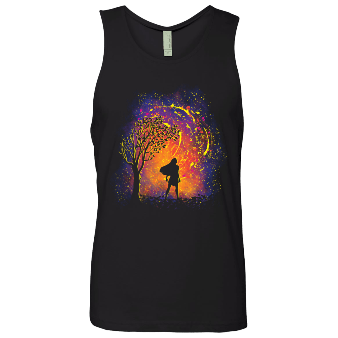T-Shirts Black / S Colors Of The Wind Men's Premium Tank Top