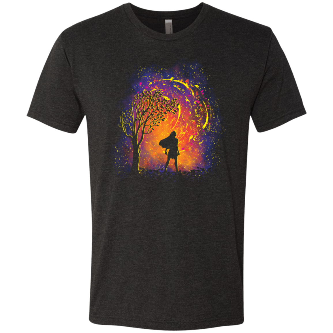 T-Shirts Vintage Black / S Colors Of The Wind Men's Triblend T-Shirt