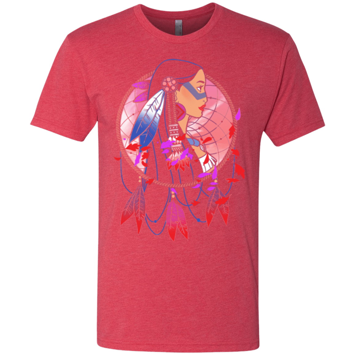 T-Shirts Vintage Red / Small Colors of the Wind Men's Triblend T-Shirt