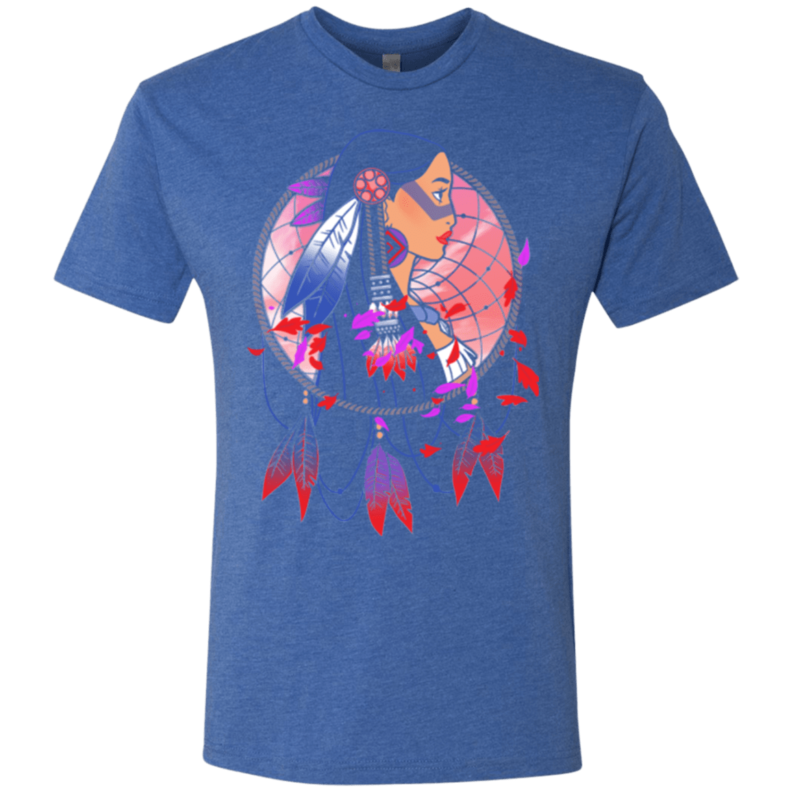 T-Shirts Vintage Royal / Small Colors of the Wind Men's Triblend T-Shirt