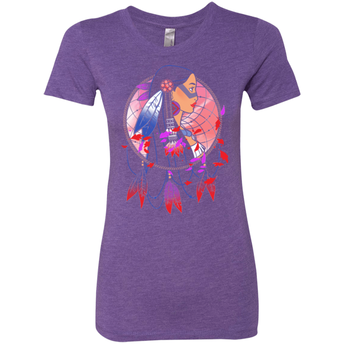 T-Shirts Purple Rush / Small Colors of the Wind Women's Triblend T-Shirt