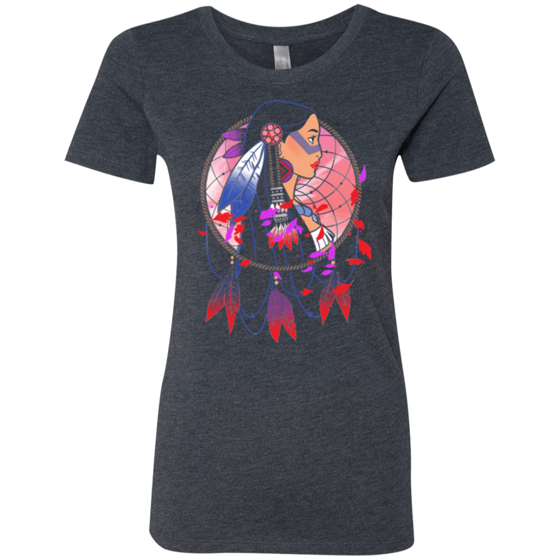 T-Shirts Vintage Navy / Small Colors of the Wind Women's Triblend T-Shirt