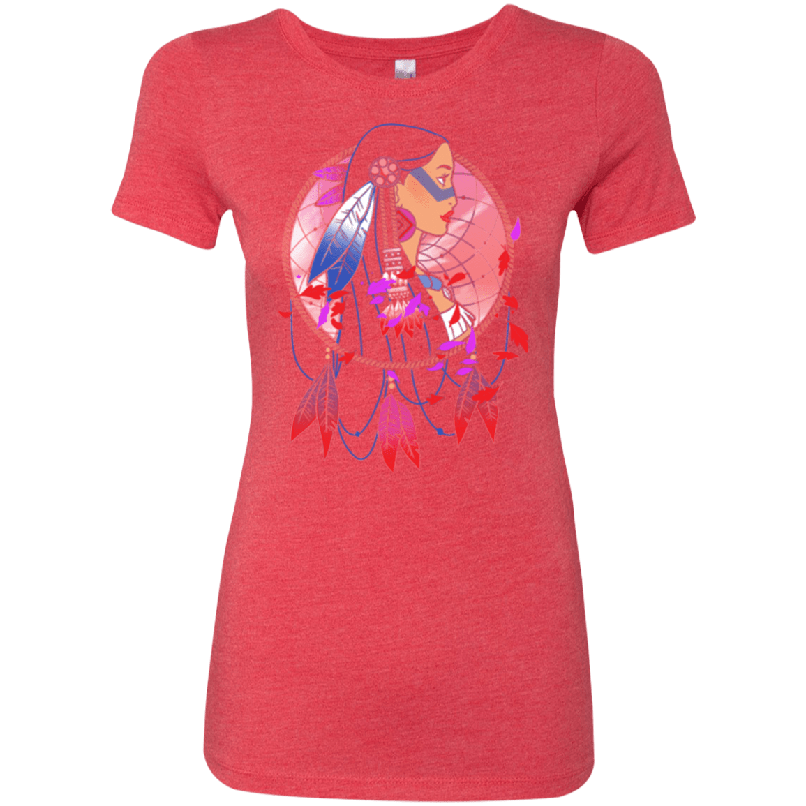 T-Shirts Vintage Red / Small Colors of the Wind Women's Triblend T-Shirt