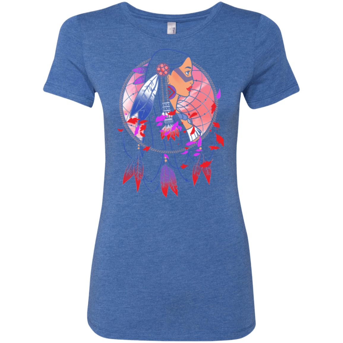 T-Shirts Vintage Royal / Small Colors of the Wind Women's Triblend T-Shirt