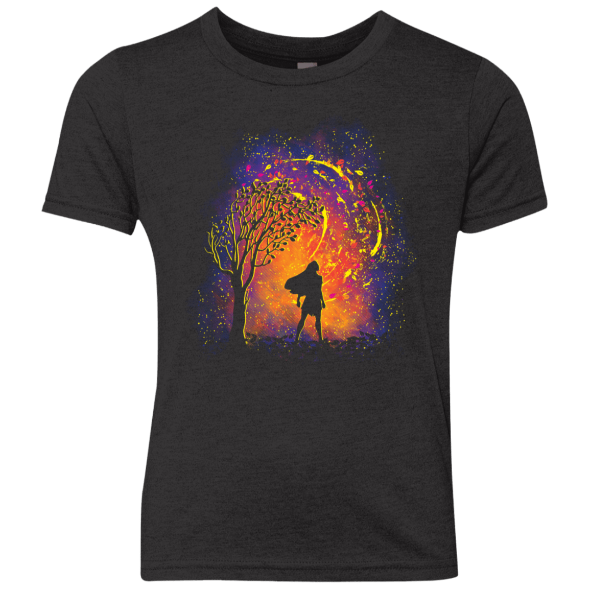 T-Shirts Vintage Black / YXS Colors Of The Wind Youth Triblend T-Shirt