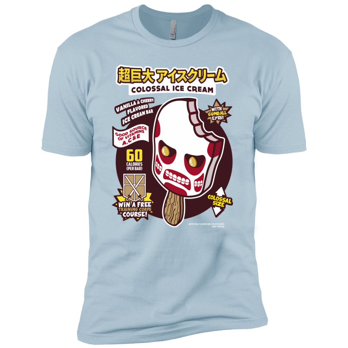 T-Shirts Light Blue / YXS Colossal Ice Cream Boys Premium T-Shirt