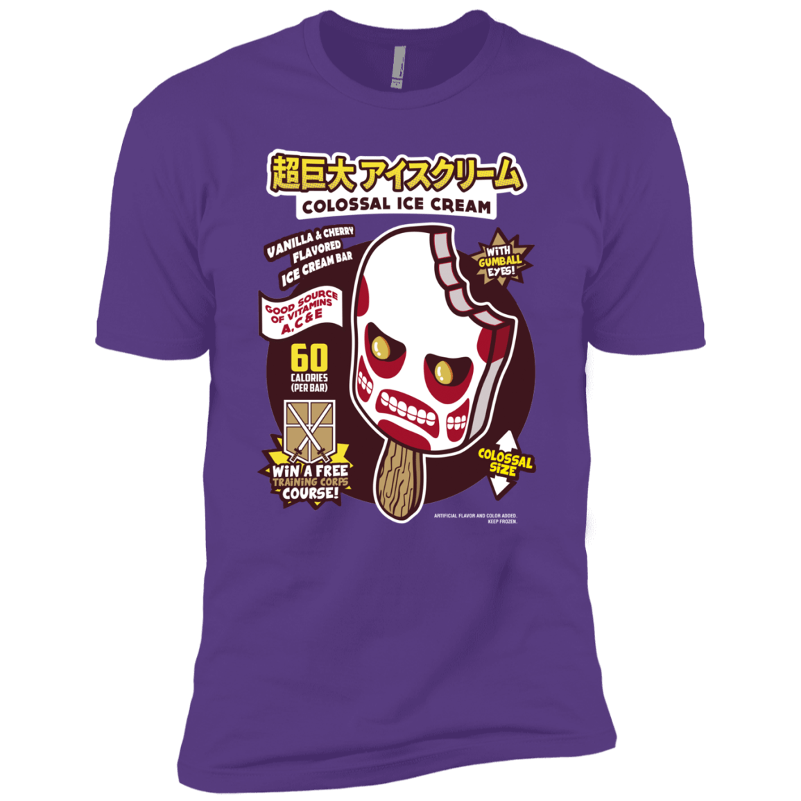 T-Shirts Purple Rush / YXS Colossal Ice Cream Boys Premium T-Shirt