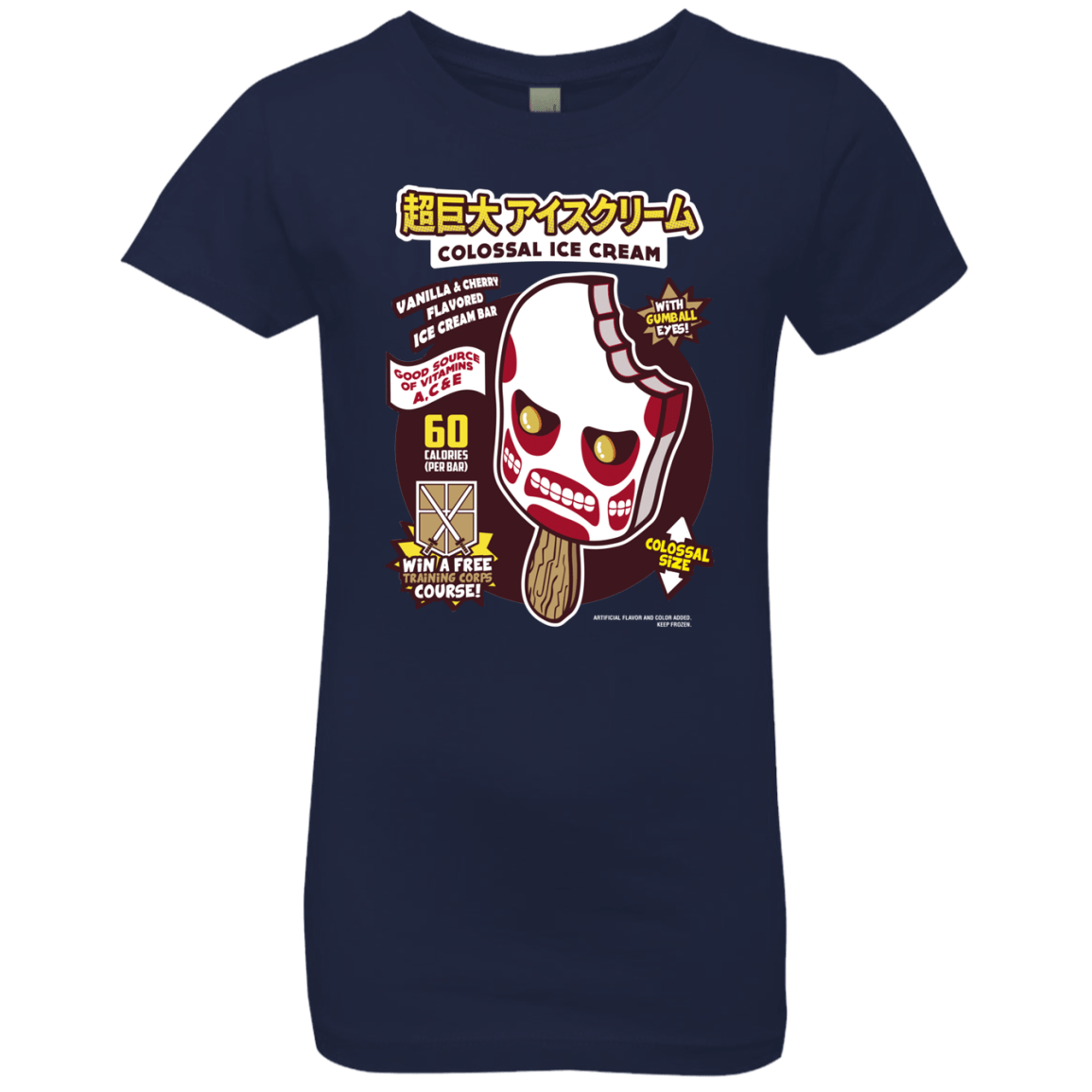 Colossal Ice Cream Girls Premium T-Shirt