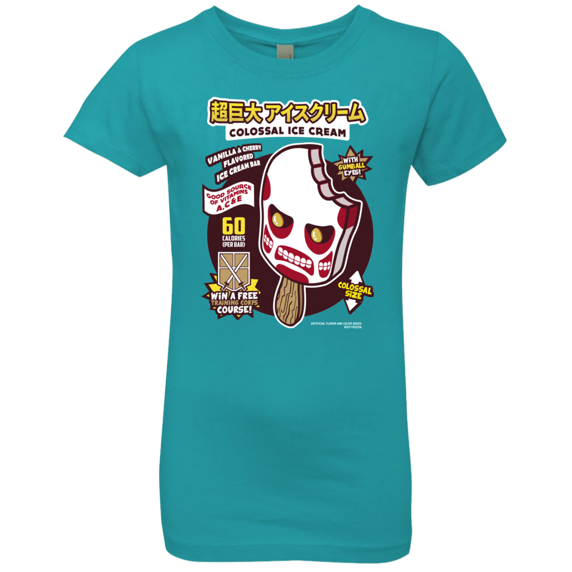 Colossal Ice Cream Girls Premium T-Shirt