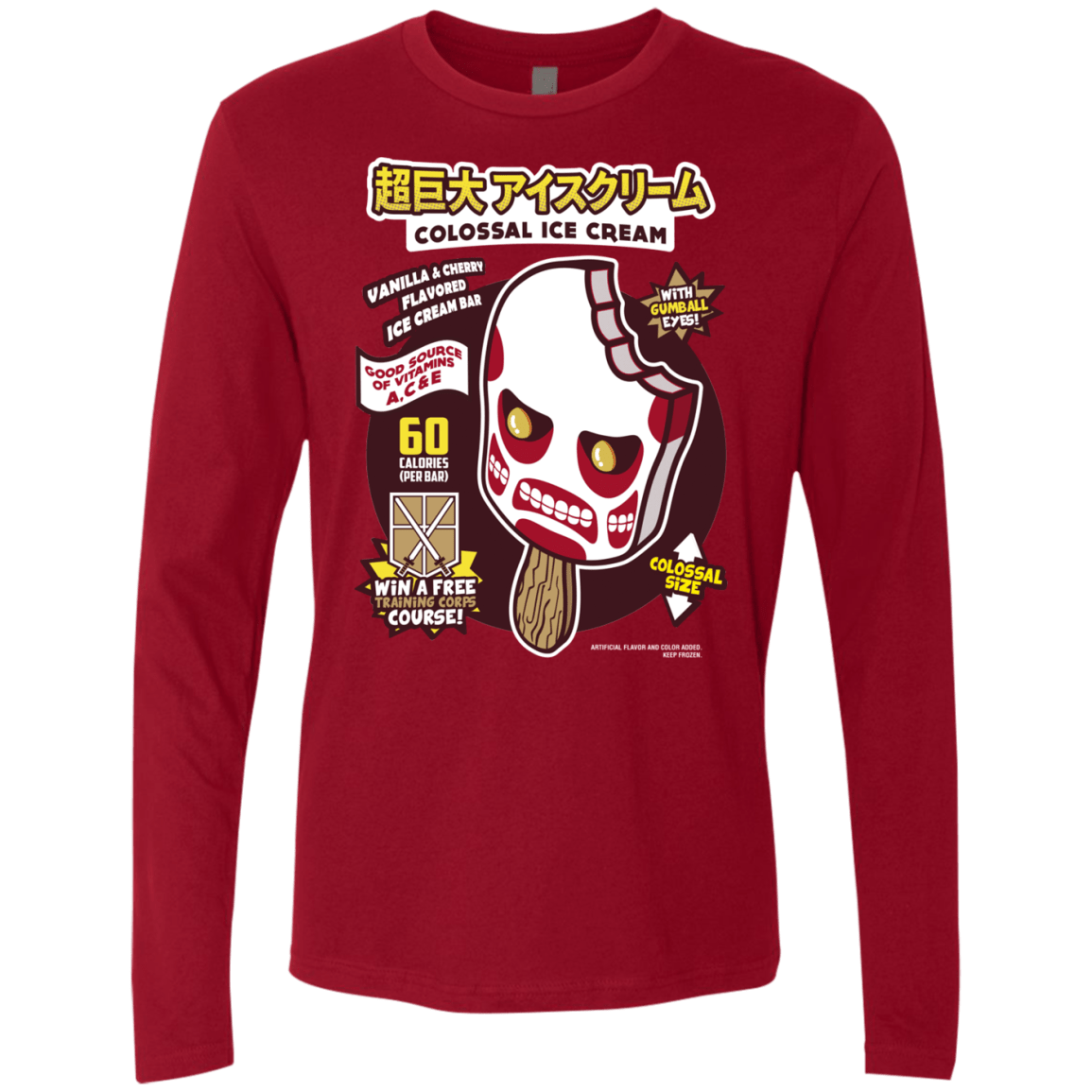 Colossal Ice Cream Men's Premium Long Sleeve