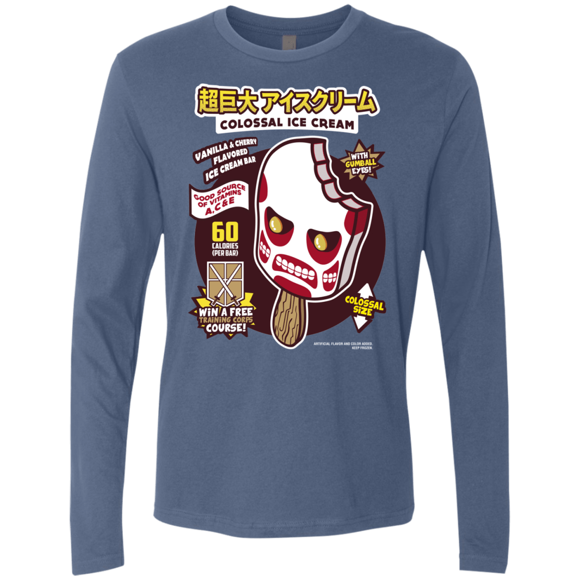 Colossal Ice Cream Men's Premium Long Sleeve