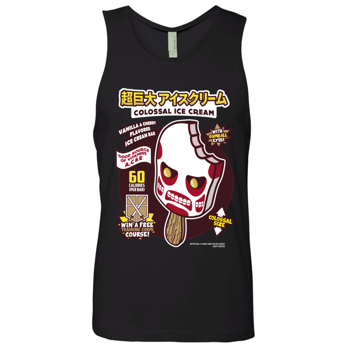 Colossal Ice Cream Men's Premium Tank Top