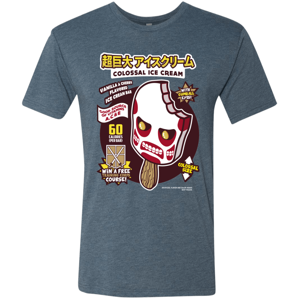 Colossal Ice Cream Men's Triblend T-Shirt