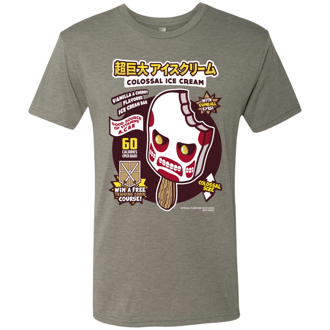 Colossal Ice Cream Men's Triblend T-Shirt