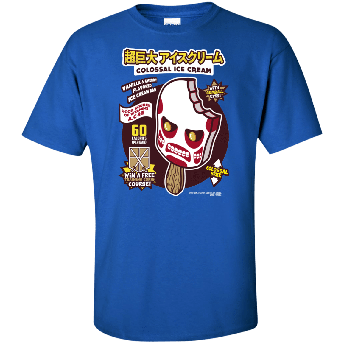 T-Shirts Royal / XLT Colossal Ice Cream Tall T-Shirt