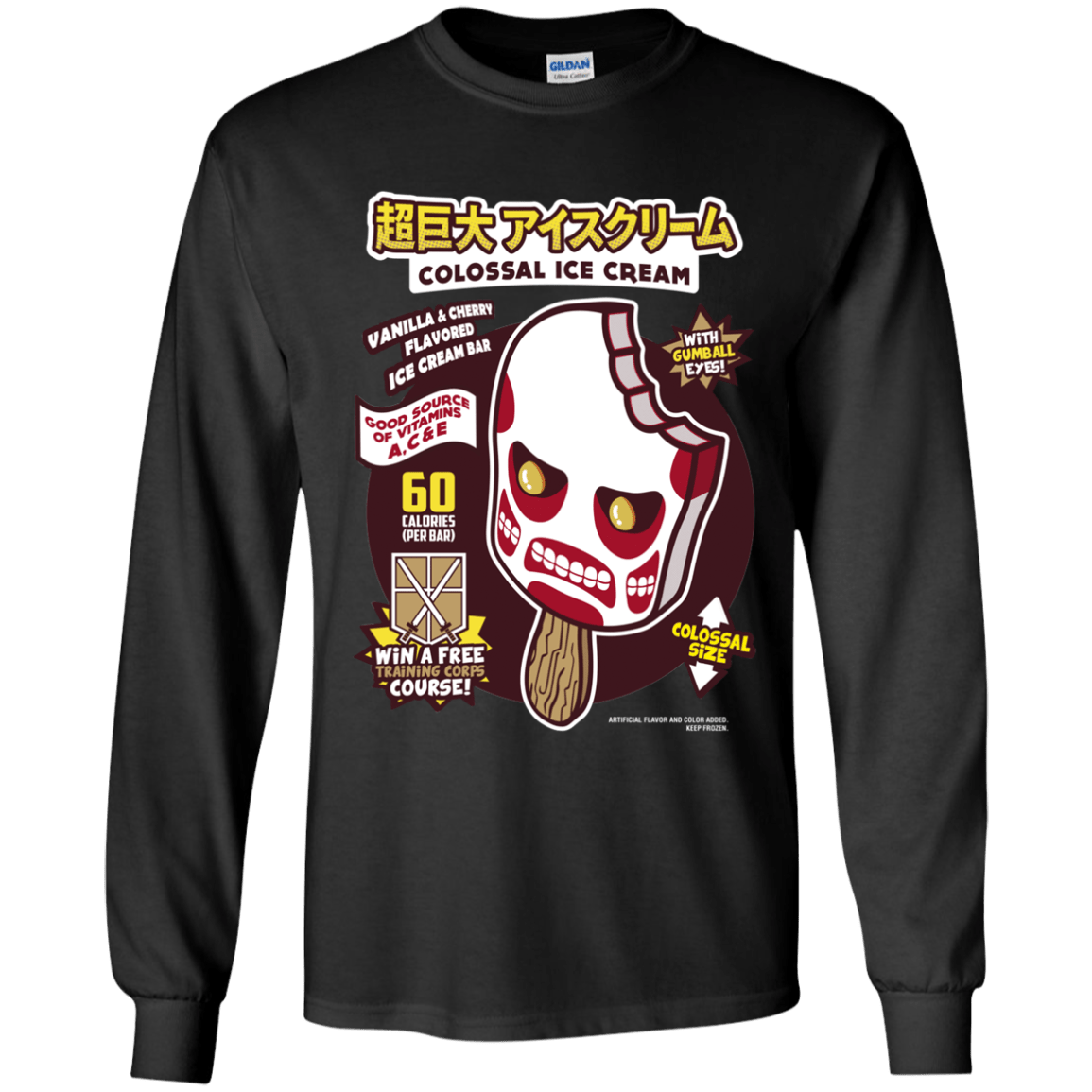 Colossal Ice Cream Youth Long Sleeve T-Shirt