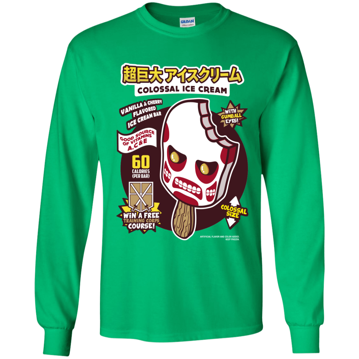 Colossal Ice Cream Youth Long Sleeve T-Shirt