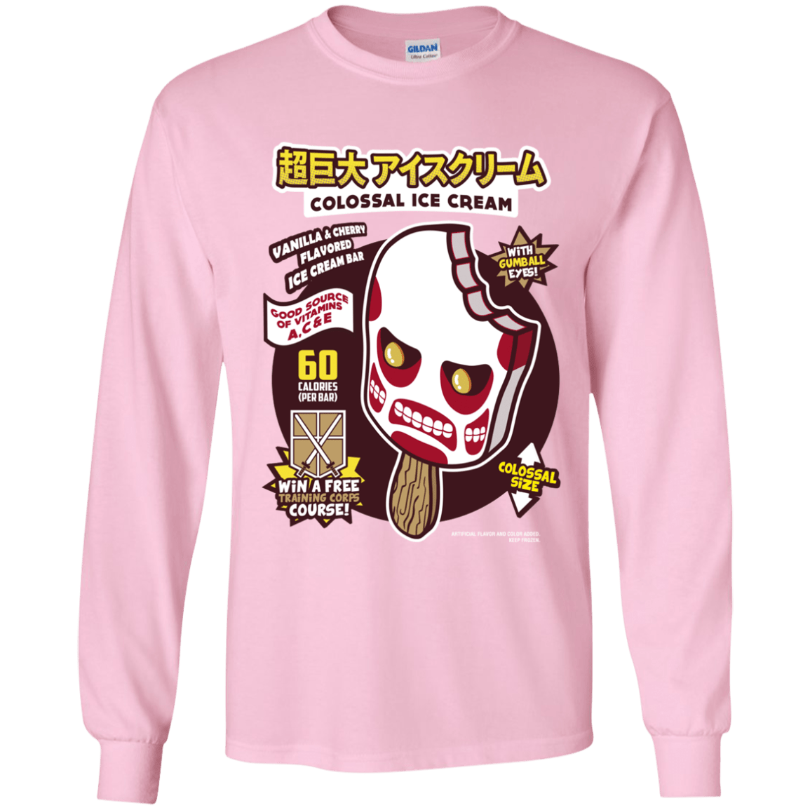 Colossal Ice Cream Youth Long Sleeve T-Shirt