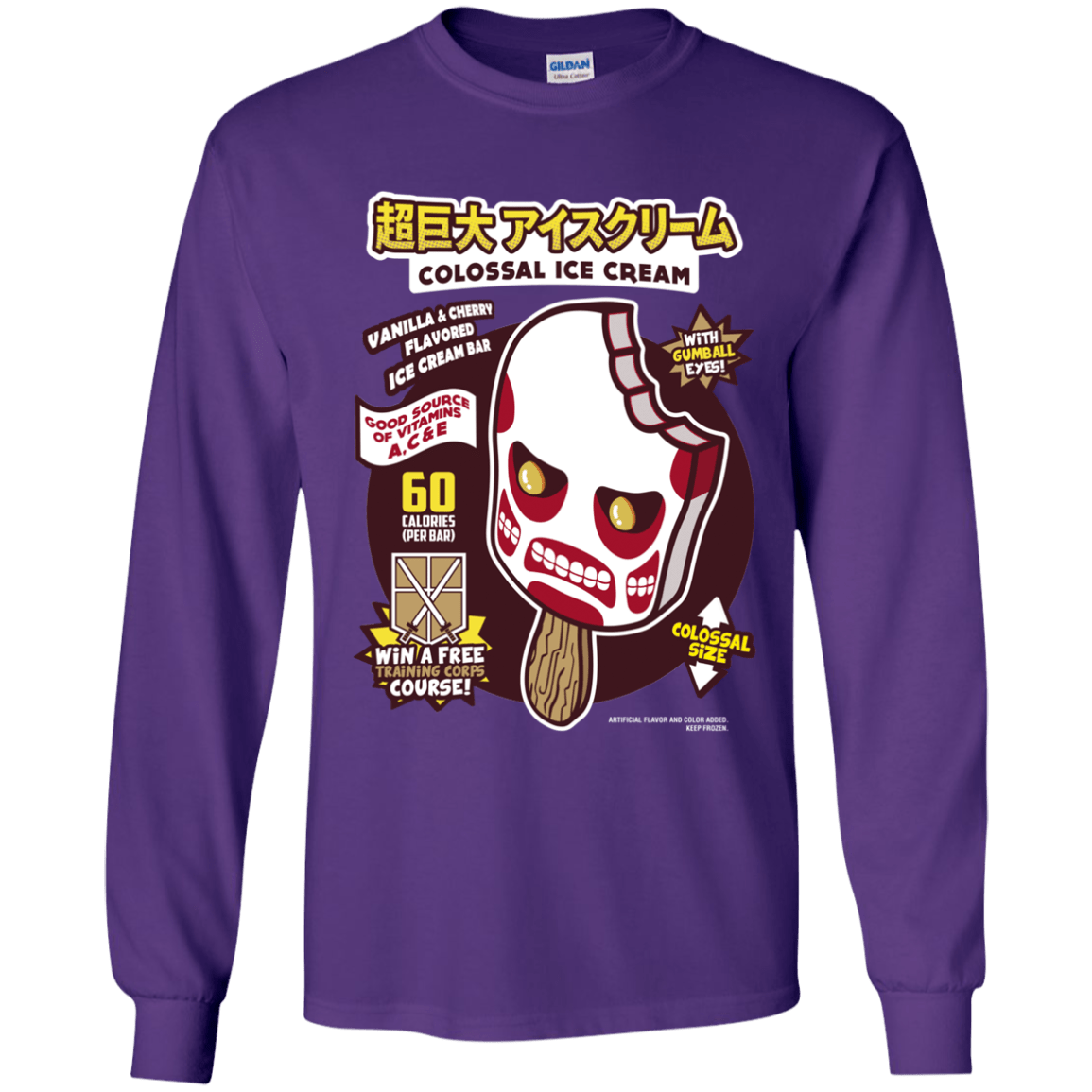 Colossal Ice Cream Youth Long Sleeve T-Shirt