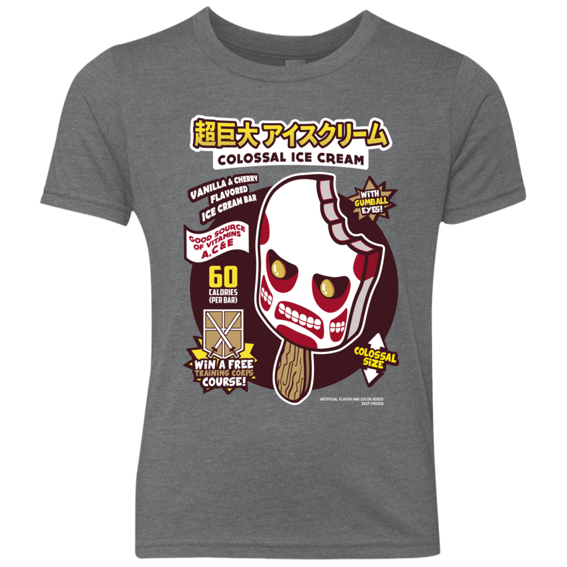 Colossal Ice Cream Youth Triblend T-Shirt