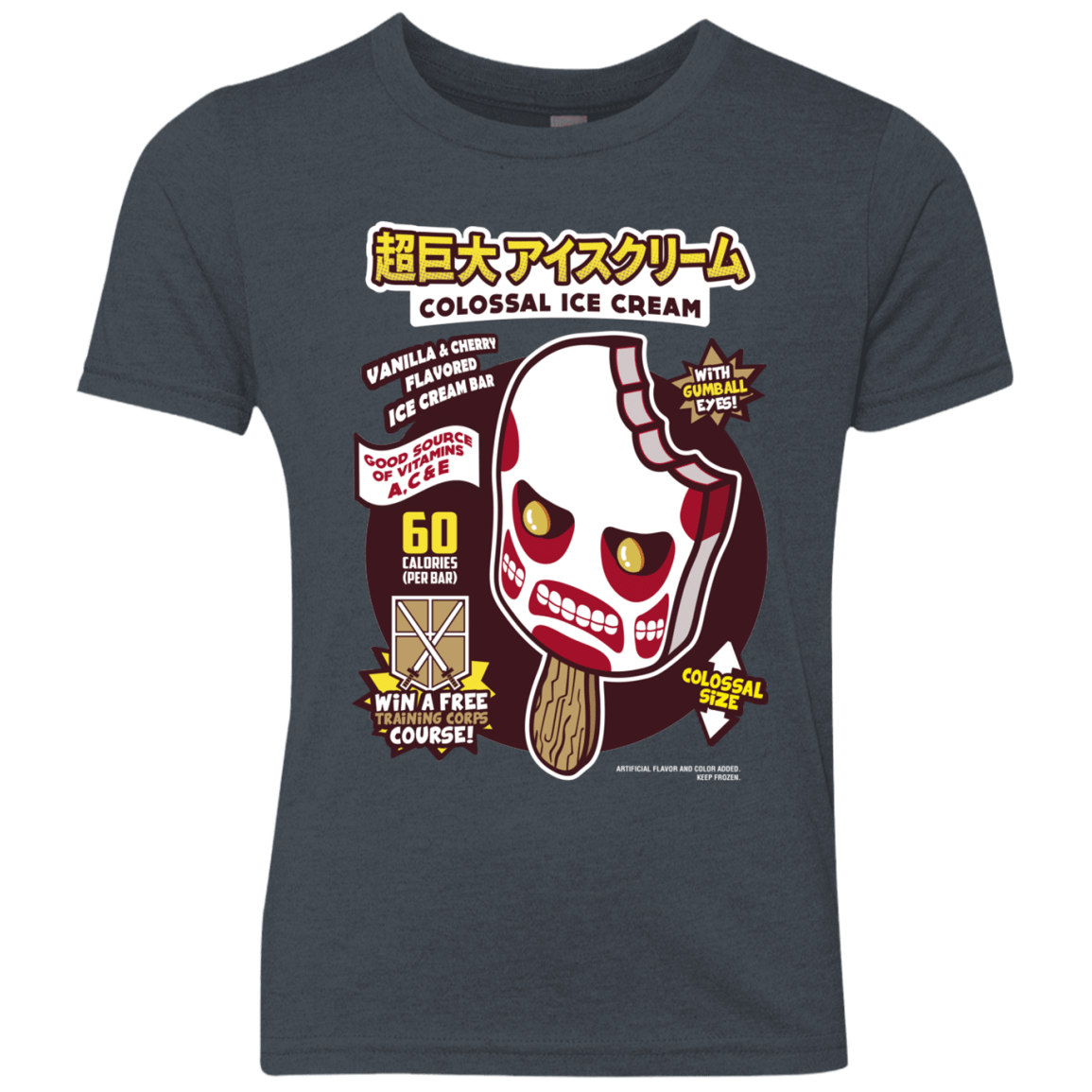 Colossal Ice Cream Youth Triblend T-Shirt
