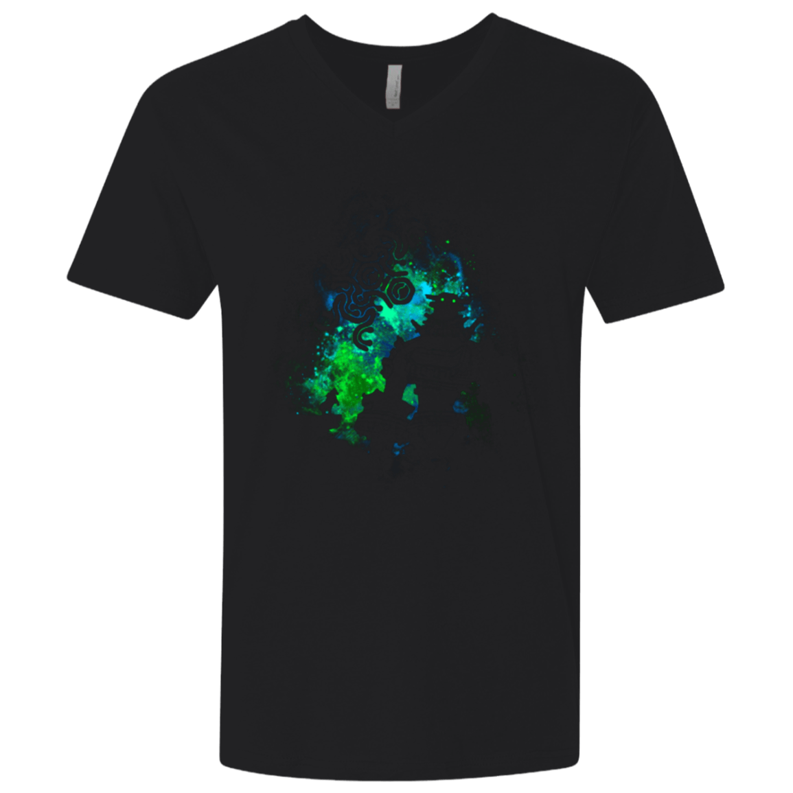 T-Shirts Black / X-Small COLOSSUS ART Men's Premium V-Neck