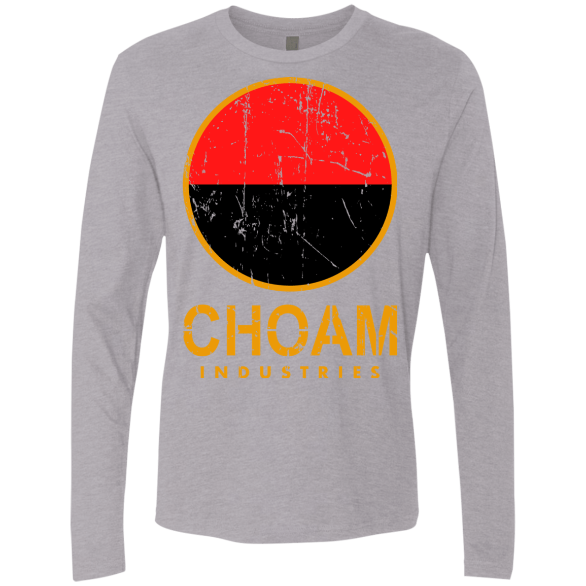 T-Shirts Heather Grey / Small Combine Men's Premium Long Sleeve