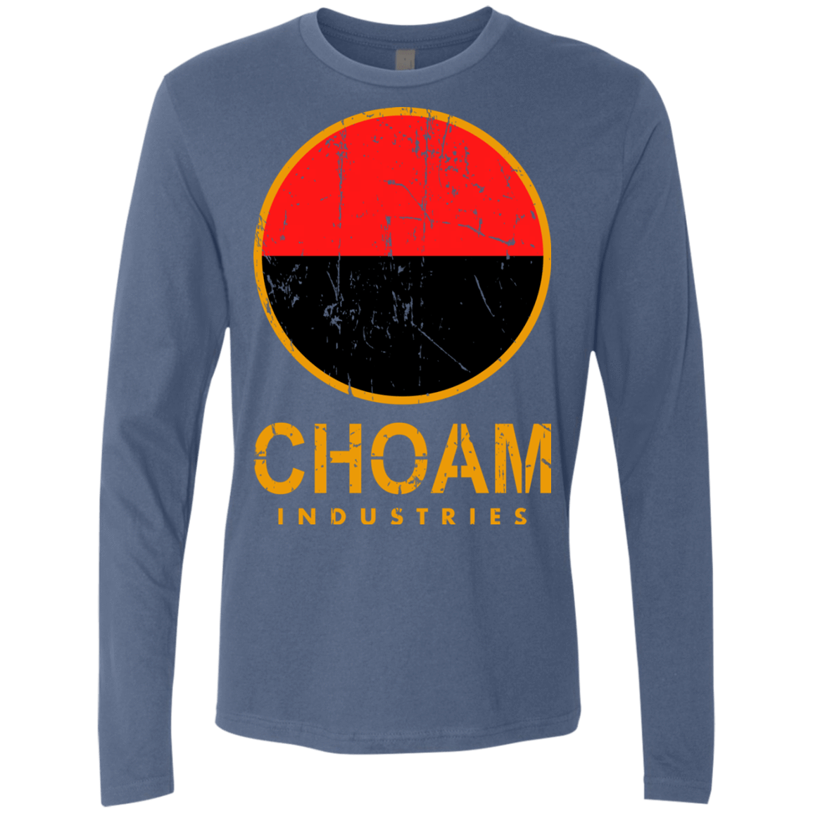 T-Shirts Indigo / Small Combine Men's Premium Long Sleeve