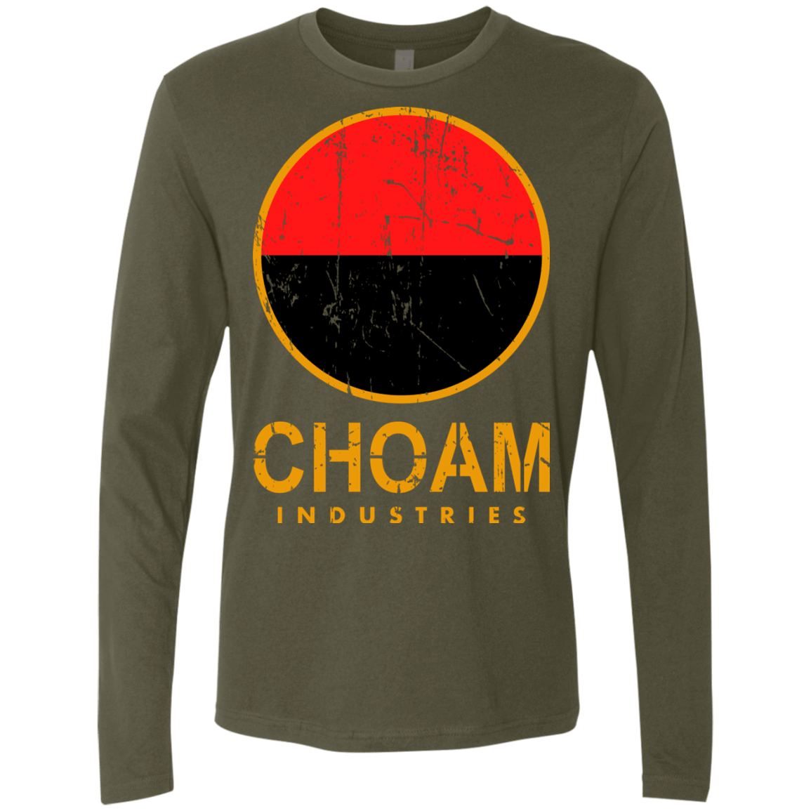 T-Shirts Military Green / Small Combine Men's Premium Long Sleeve