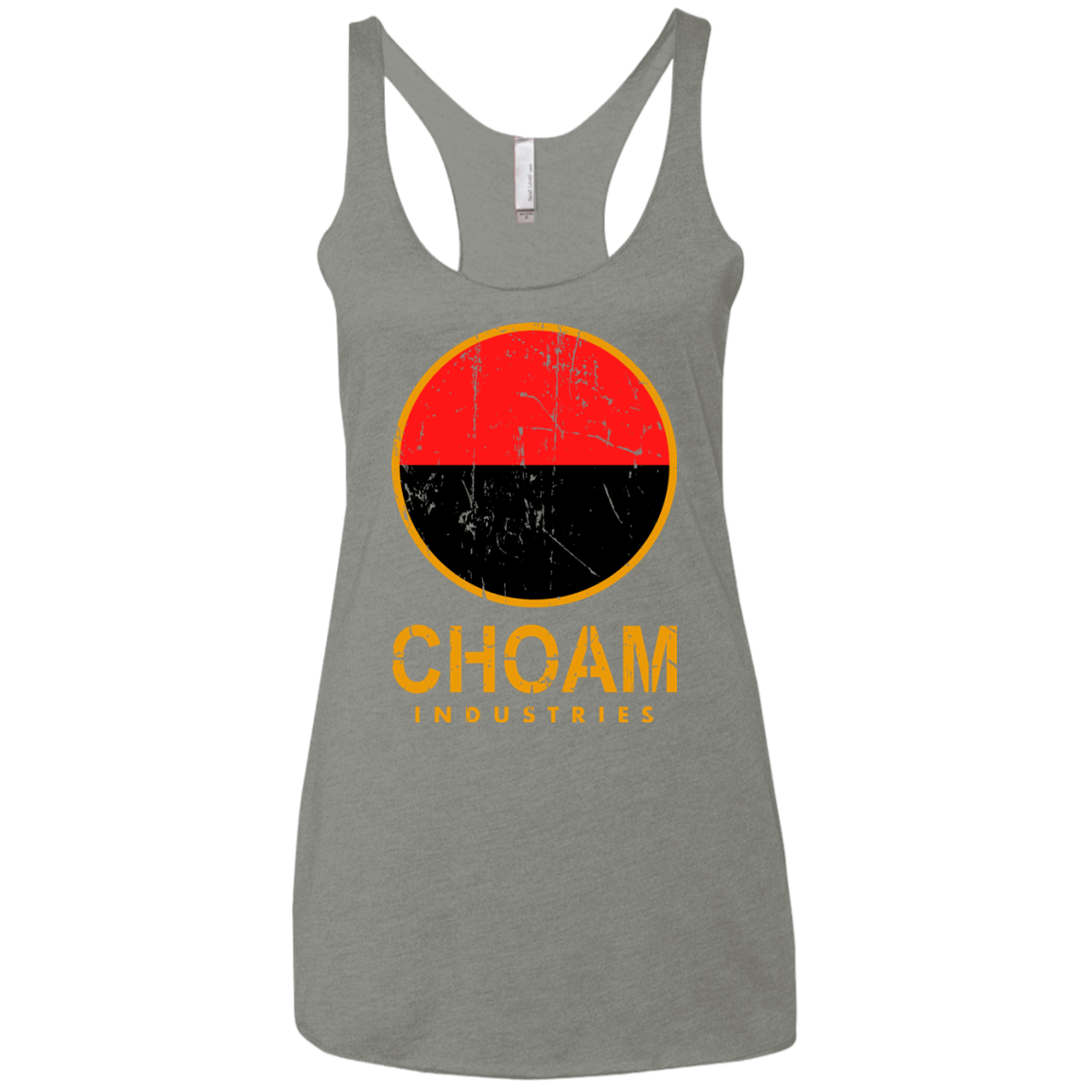 T-Shirts Venetian Grey / X-Small Combine Women's Triblend Racerback Tank