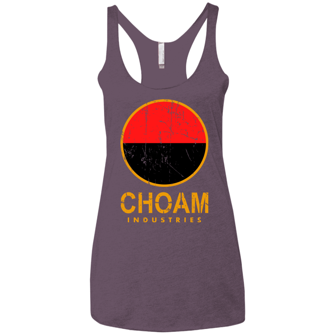 T-Shirts Vintage Purple / X-Small Combine Women's Triblend Racerback Tank