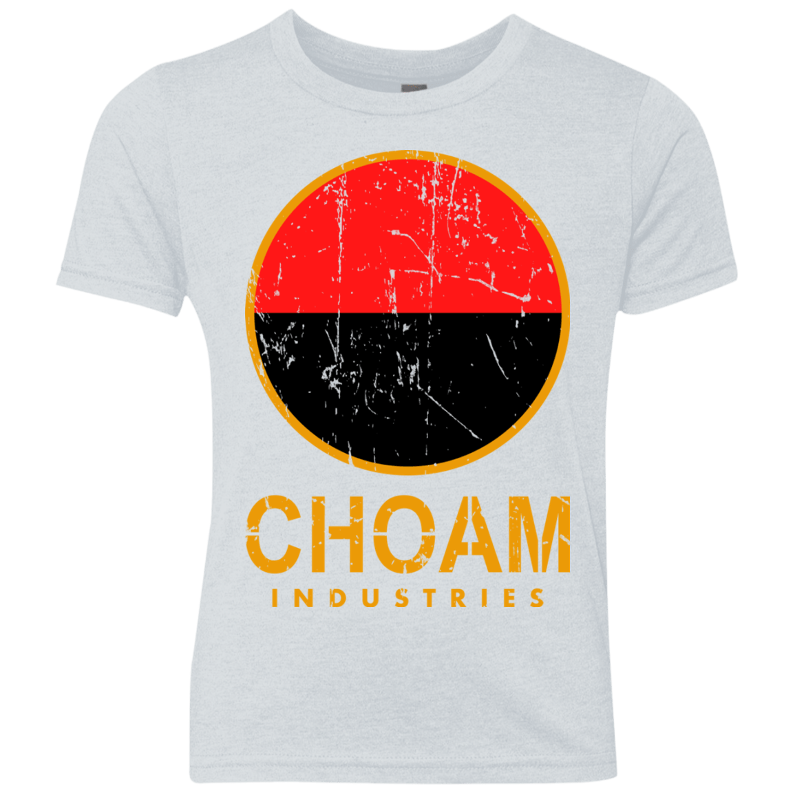 T-Shirts Heather White / YXS Combine Youth Triblend T-Shirt