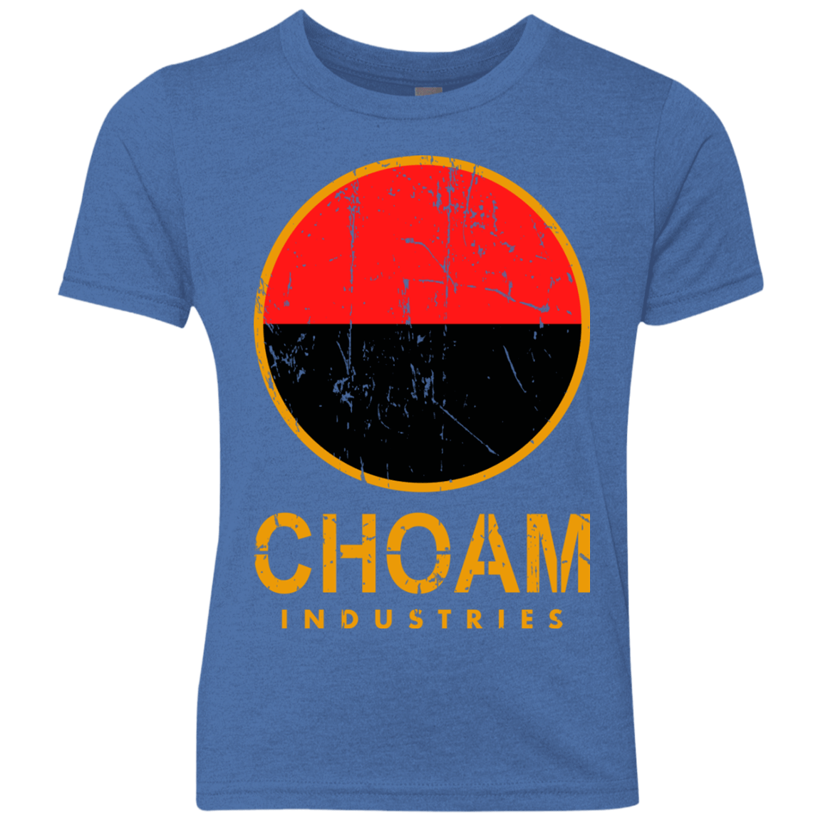 T-Shirts Vintage Royal / YXS Combine Youth Triblend T-Shirt