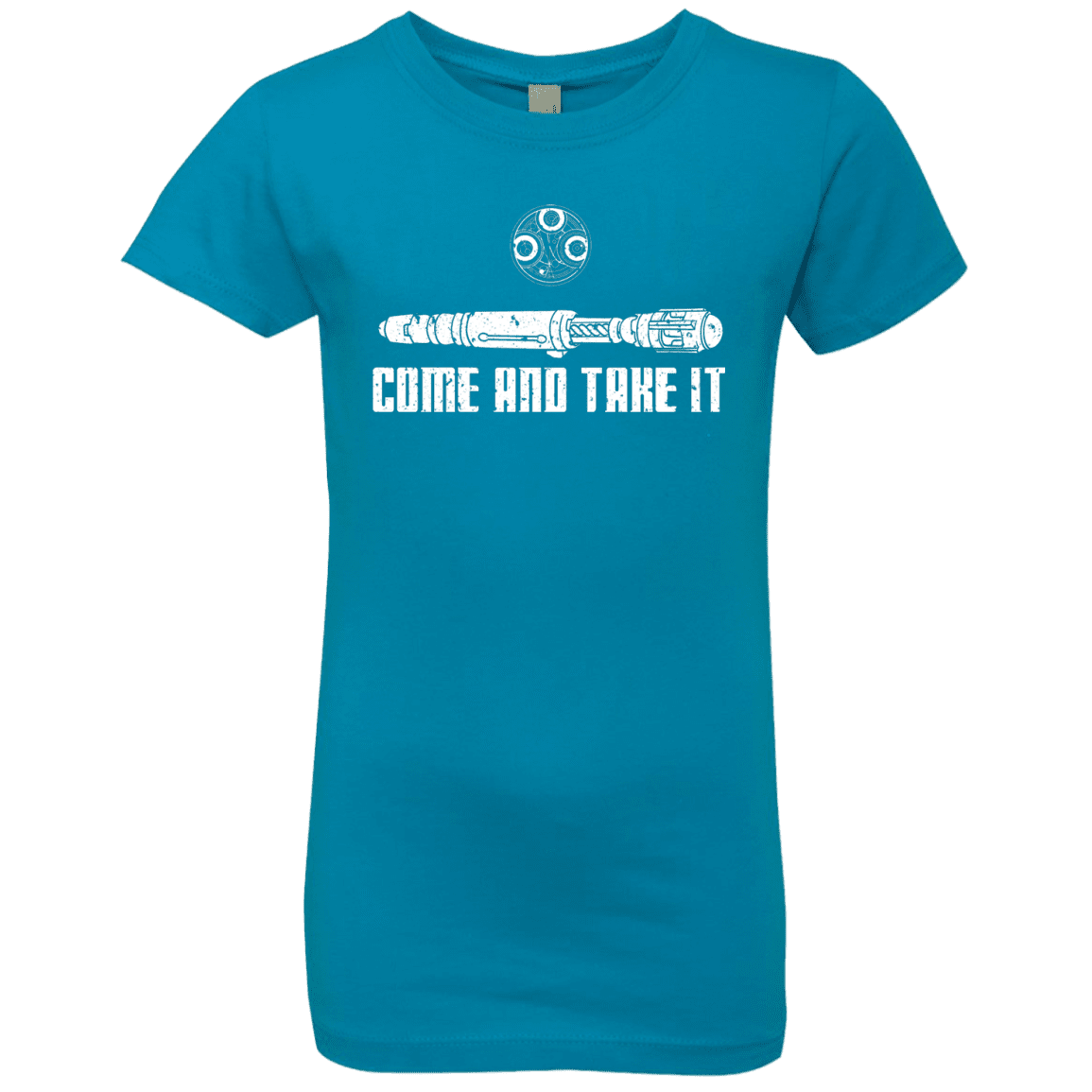 T-Shirts Turquoise / YXS Come and Take it Girls Premium T-Shirt