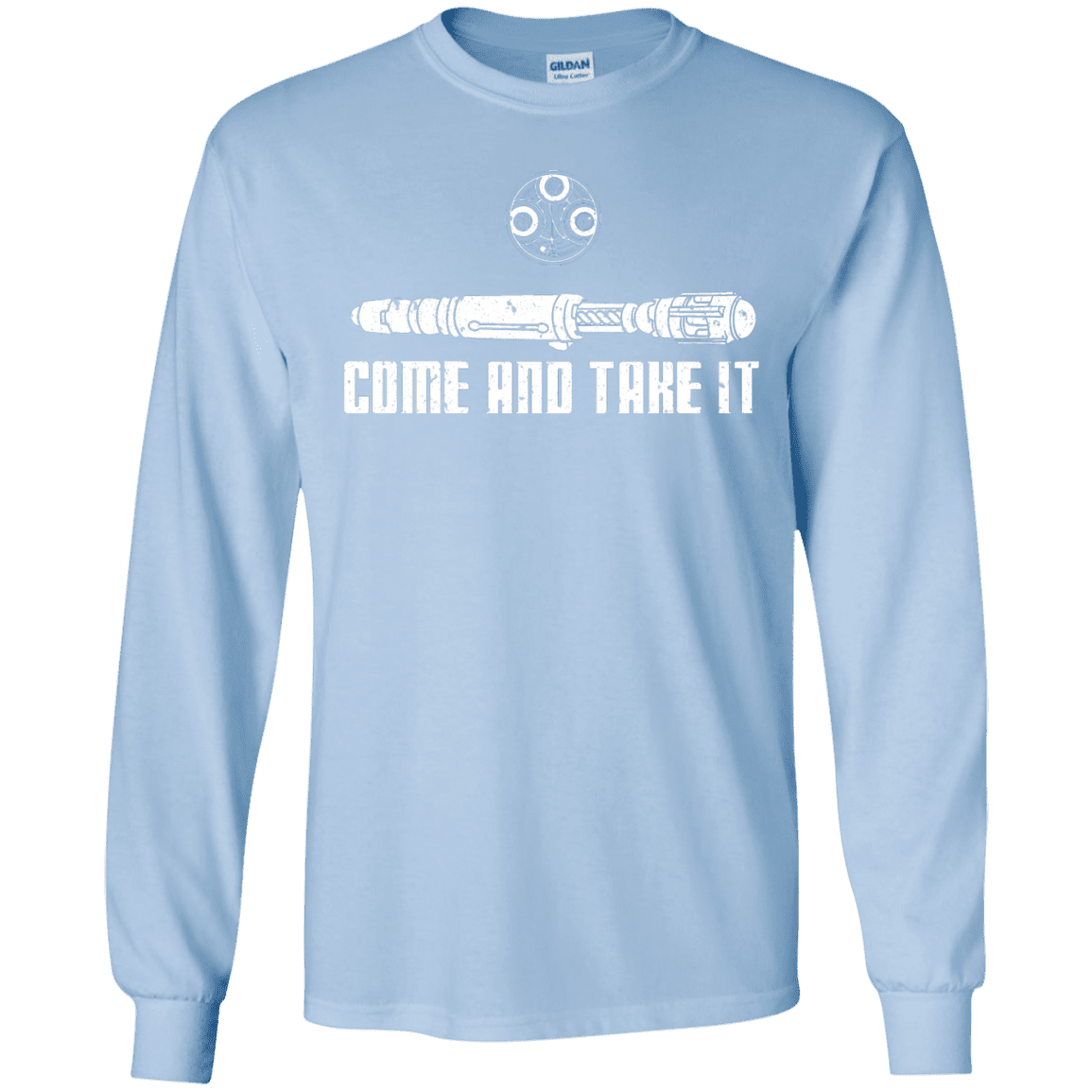 T-Shirts Light Blue / S Come and Take it Men's Long Sleeve T-Shirt