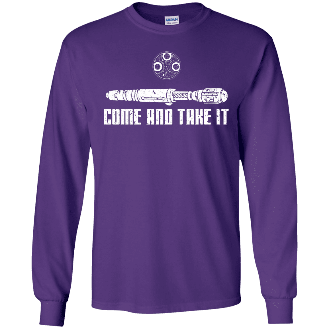 T-Shirts Purple / S Come and Take it Men's Long Sleeve T-Shirt