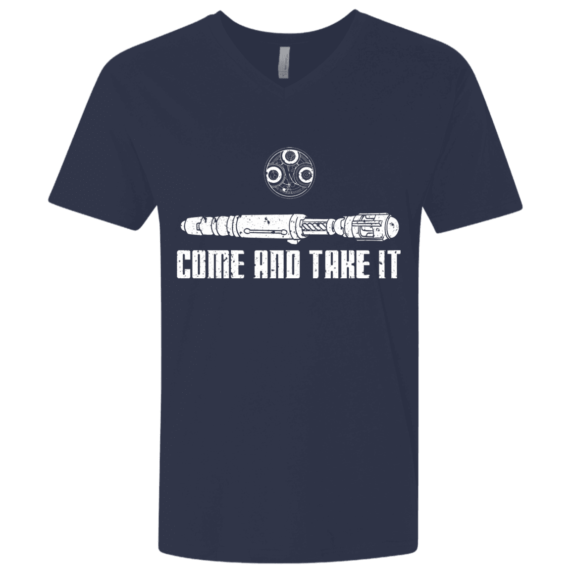 T-Shirts Midnight Navy / X-Small Come and Take it Men's Premium V-Neck