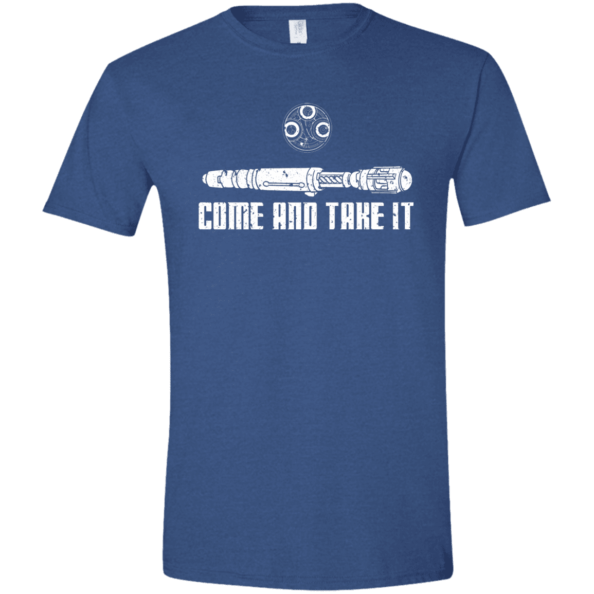 T-Shirts Heather Royal / X-Small Come and Take it Men's Semi-Fitted Softstyle