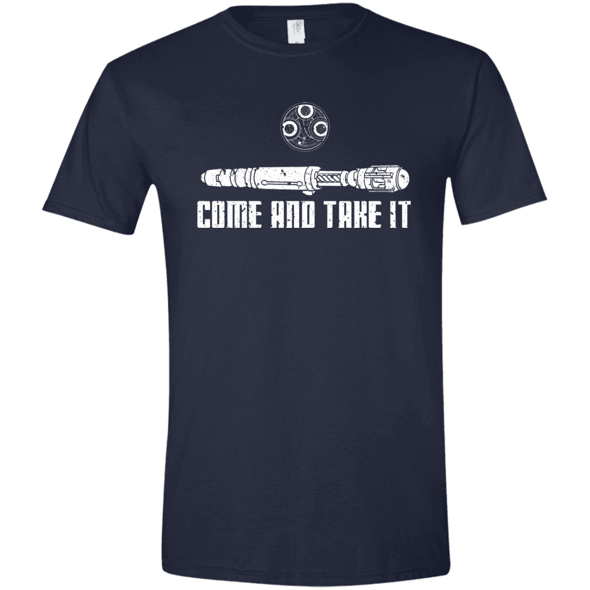 T-Shirts Navy / X-Small Come and Take it Men's Semi-Fitted Softstyle