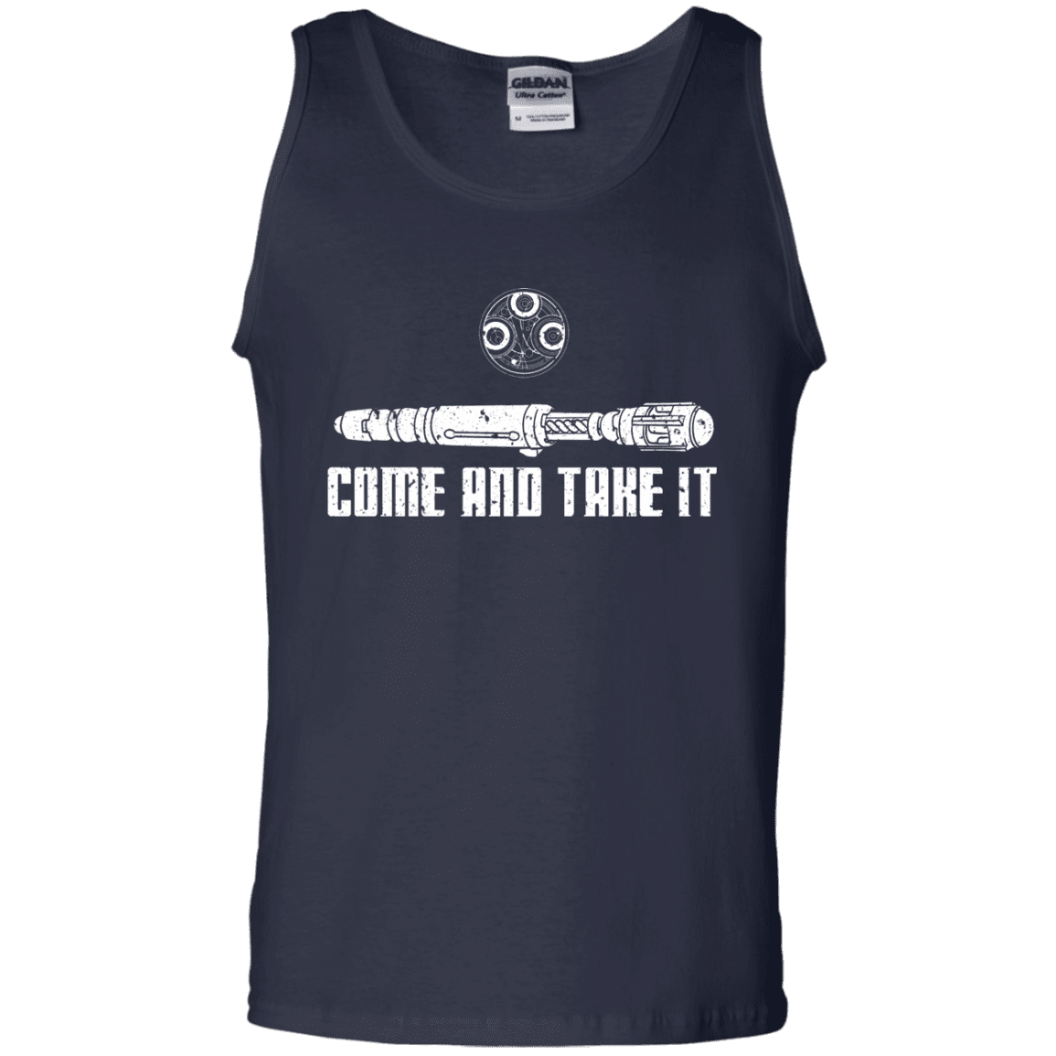 T-Shirts Navy / S Come and Take it Men's Tank Top