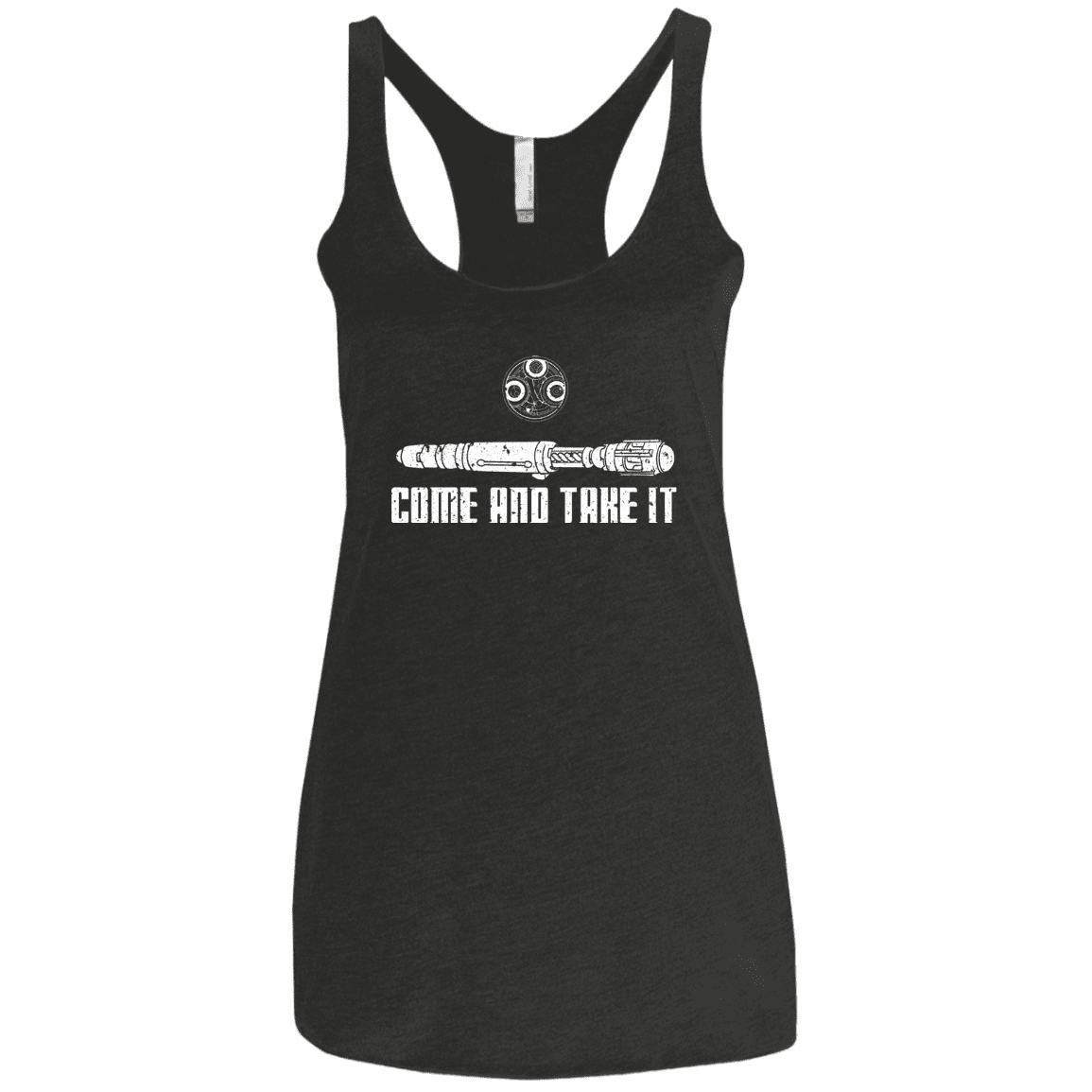 T-Shirts Vintage Black / X-Small Come and Take it Women's Triblend Racerback Tank