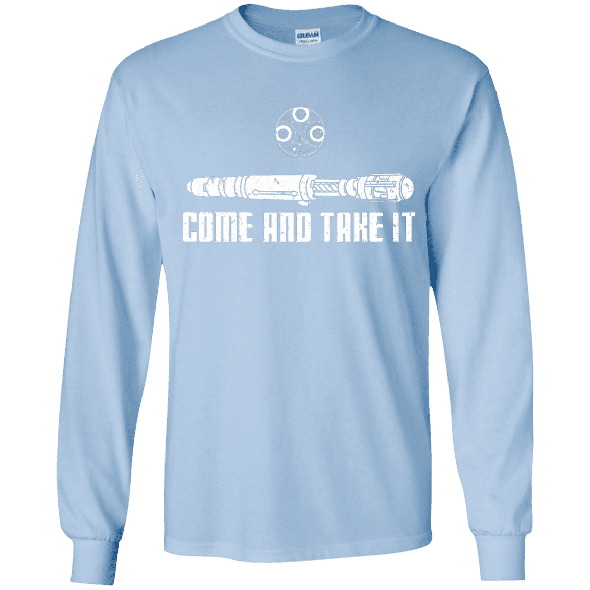 T-Shirts Light Blue / YS Come and Take it Youth Long Sleeve T-Shirt