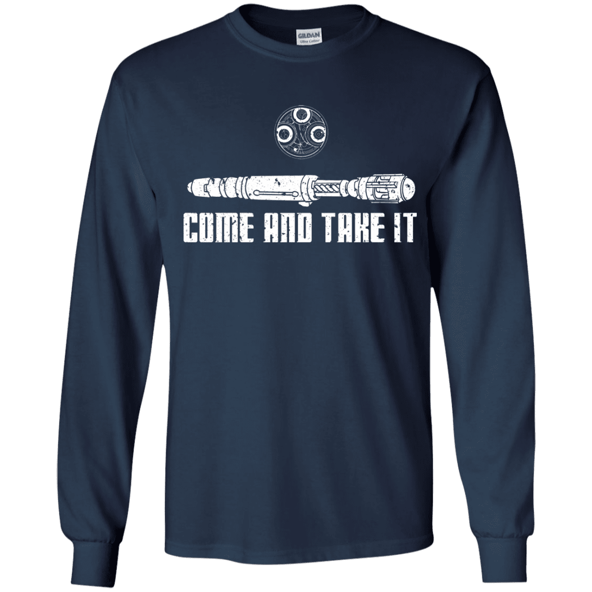 T-Shirts Navy / YS Come and Take it Youth Long Sleeve T-Shirt
