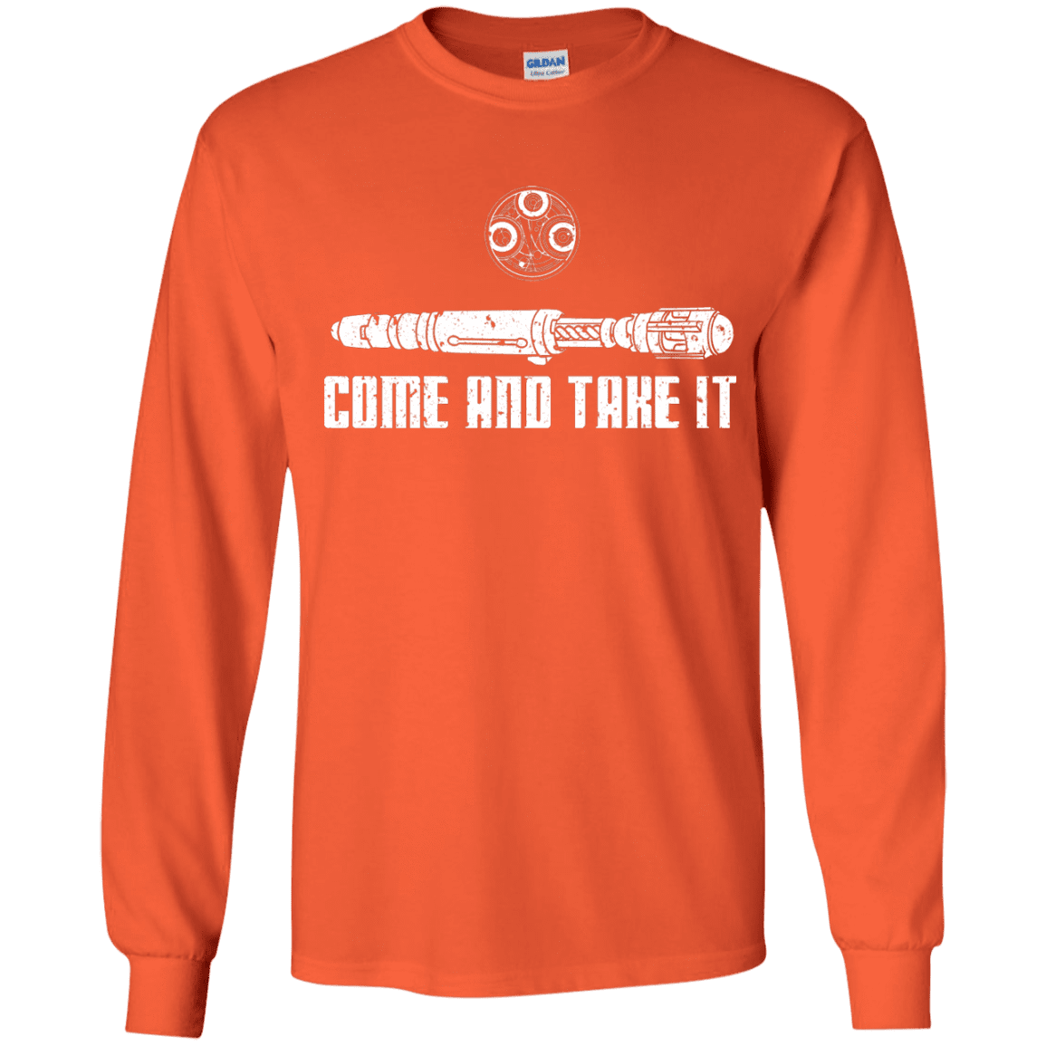 T-Shirts Orange / YS Come and Take it Youth Long Sleeve T-Shirt