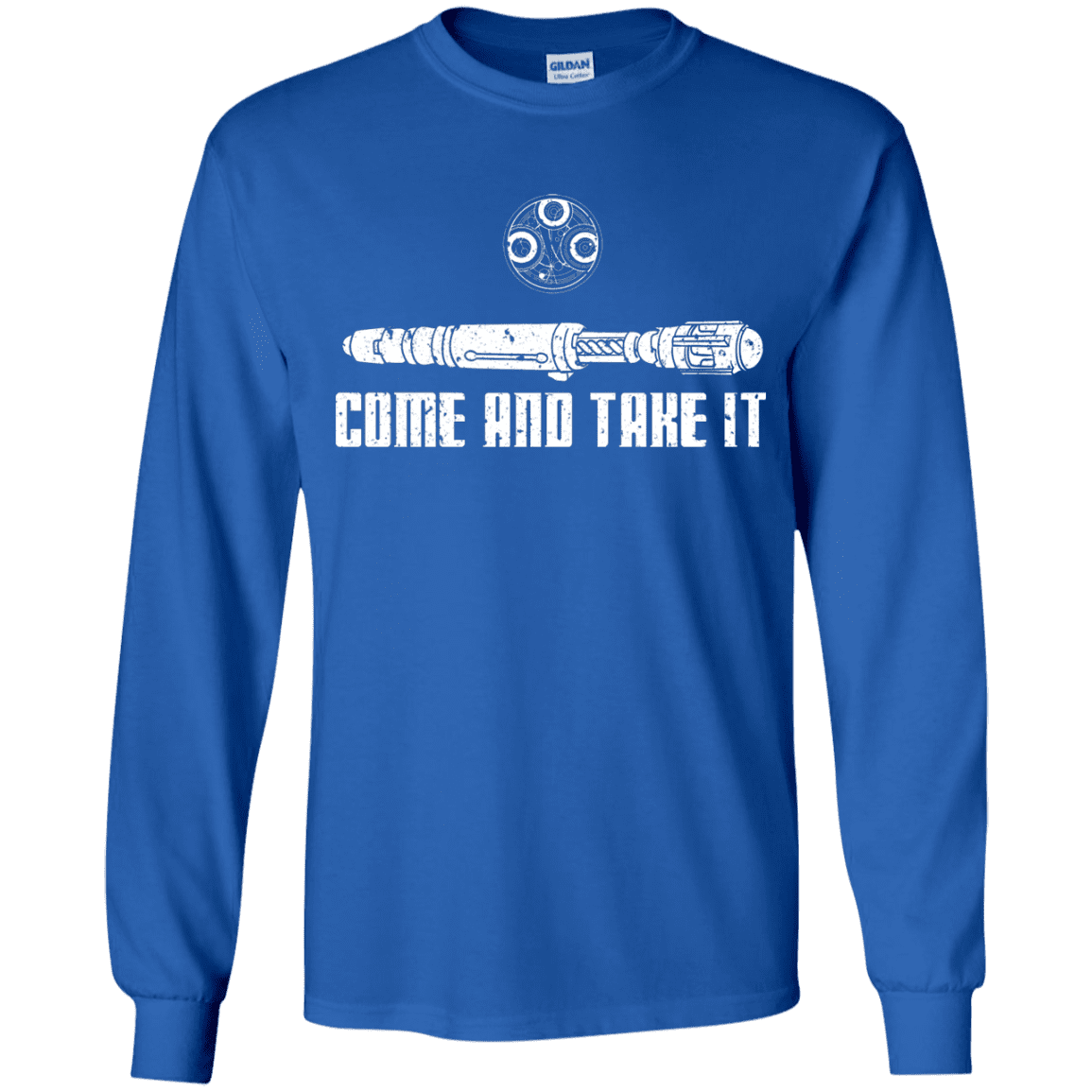 T-Shirts Royal / YS Come and Take it Youth Long Sleeve T-Shirt