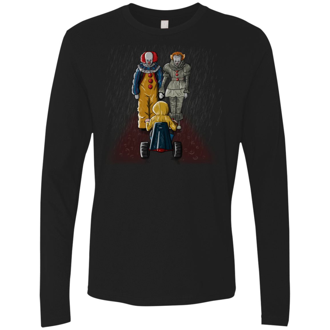 T-Shirts Black / S Come Float With Us Men's Premium Long Sleeve