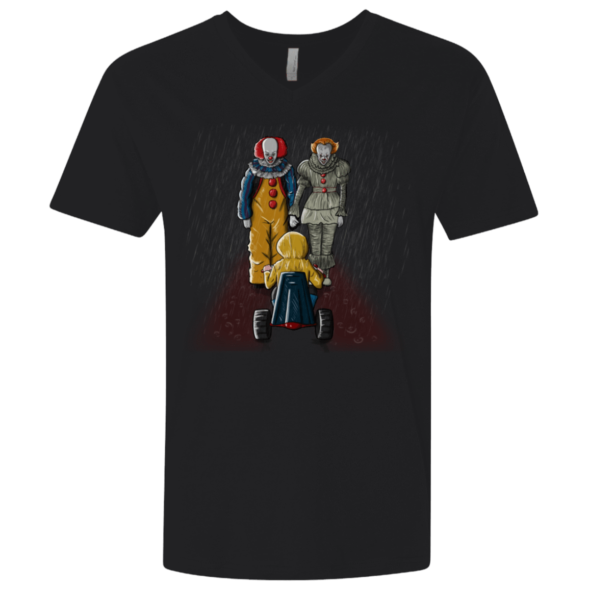T-Shirts Black / X-Small Come Float With Us Men's Premium V-Neck